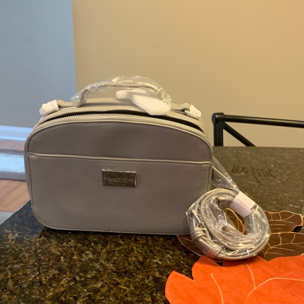 Elegant Gray Crossbody Bag